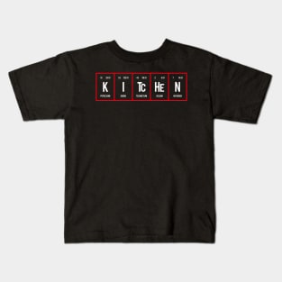 Kitchen - Periodic Table of Elements Kids T-Shirt